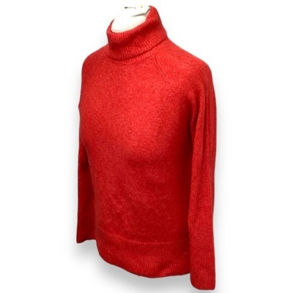 A New Day Women’s Pullover Turtleneck Sweater, Red, size XS - Picture 3 of 8
